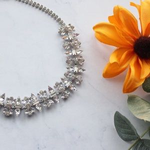 Silver Rhinestone Necklace